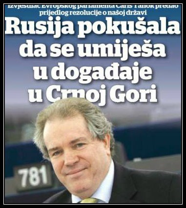 Čarls Hanok za Crnogorsku Pobjedu o ulozi Rusije u pokušaju destabilizacije Crne Gore